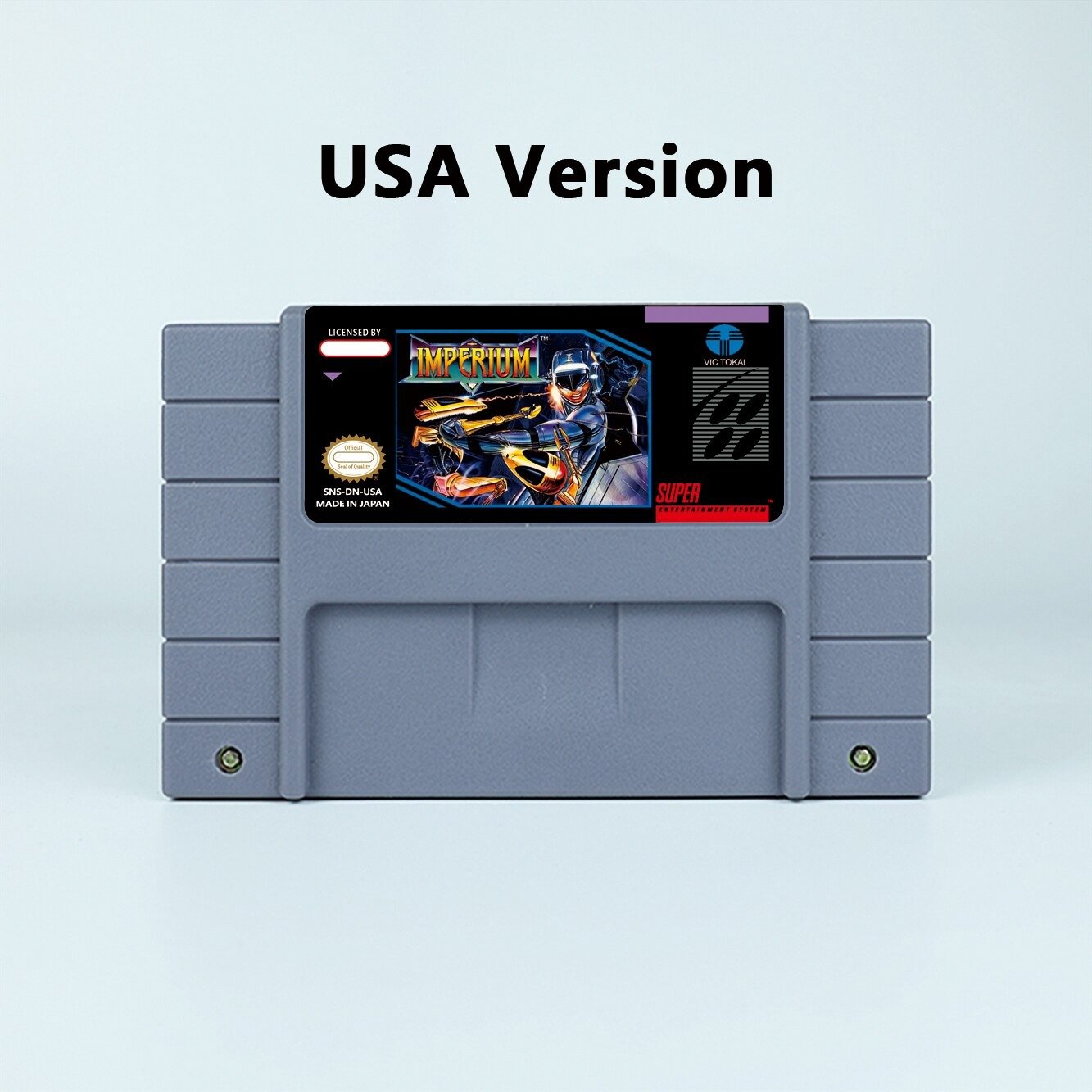 Imperium Action Game USA Version Cartridge for SNES Game Consoles