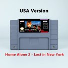 Home Alone 2 Lost in New York Action Game USA Version Cartridge for SNES Game Consoles