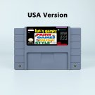 Fun 'n Games Action Game USA Version Cartridge for SNES Game Consoles