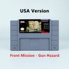 Gun Hazard RPG Game USA Version Cartridge for SNES Game Consoles