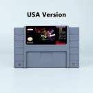 Nightmare Busters Action Game USA Version Cartridge for SNES Game Consoles