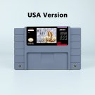 Mystic Ark RPG Game USA Version Cartridge for SNES Game Consoles