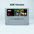 Mr. Do! Action Game EUR Version Cartridge for SNES Game Consoles