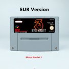 Mortal Kombat 3 Action Game EUR version Cartridge for SNES Game Consoles