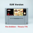 Fire Emblem - Thracia 776 RPG Game EUR Version Cartridge for SNES Game Consoles