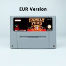 Family Feud Action Game EUR Version Cartridge for SNES Game Consoles