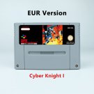 Cyber Knight I RPG Game EUR Version Cartridge for SNES Game Consoles