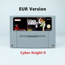 Cyber Knight II RPG Game EUR Version Cartridge for SNES Game Consoles