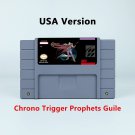 Chrono Trigger Prophets Guile RPG Game USA Version Cartridge for SNES Game Consoles