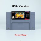 The Lost Viking 1 Action Game USA Version Cartridge for SNES Game Consoles