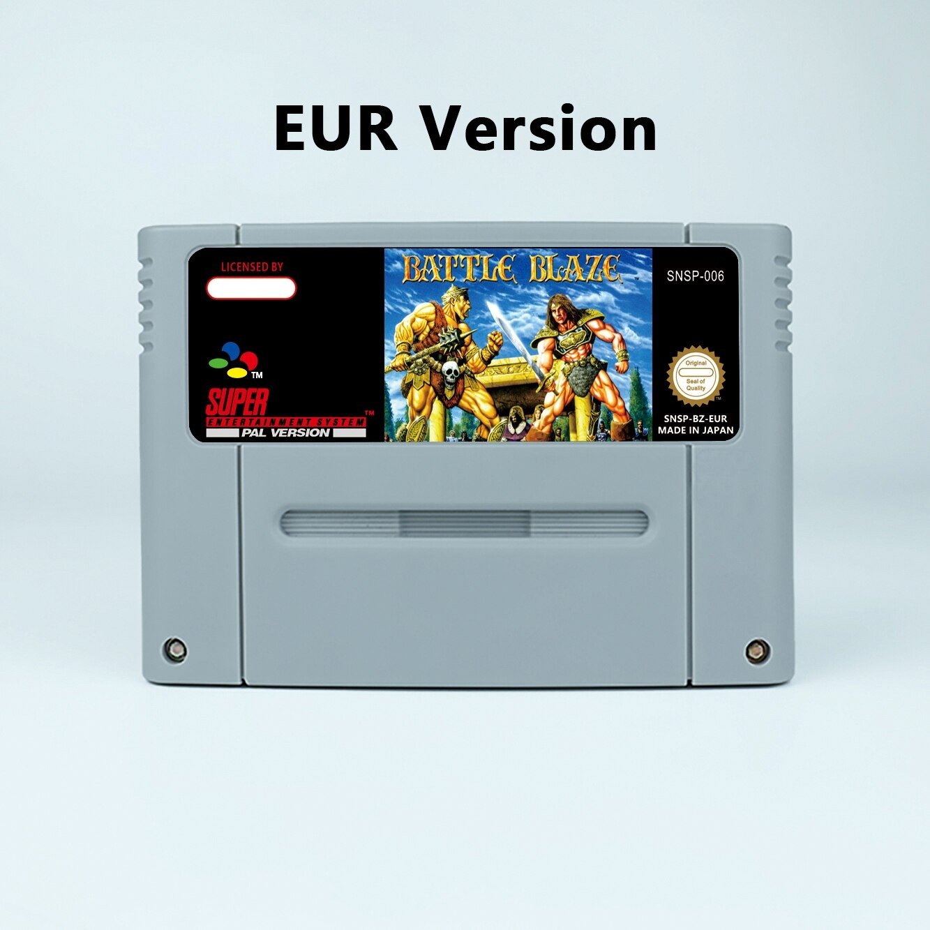 Battle Blaze Action Game EUR version Cartridge for SNES Game Consoles
