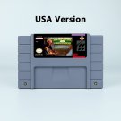 Jimmy Houston's Bass Tournament U.S.A RPG Game USA Version Cartridge for SNES Game Consoles