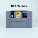 Adventures of Rocky and Bullwinkle and Friends Game USA Version Cartridge for SNES Game Consoles