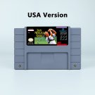 Jack Nicklaus Golf Action Game USA Version Cartridge for SNES Game Consoles