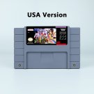 3X3 Eyes - Juuma Houkan RPG Game USA Version Cartridge for SNES Game Consoles