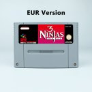 3 Ninjas Kick Back Action Game EUR version Cartridge for SNES Game Consoles