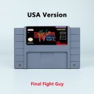 Final Fight Guy Action Game USA Version Cartridge for SNES Game Consoles
