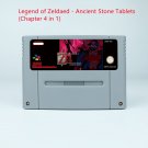 The Legend of Zeldaed Chapter 4 in 1 RPG Game EUR Version Cartridge for SNES Game Consoles