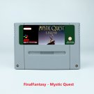 Final Fantasy Mystic Quest RPG Game EUR version Cartridge for SNES Game Consoles