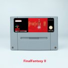 Final Fantasy II 2 RPG Game EUR version Cartridge for SNES Game Consoles