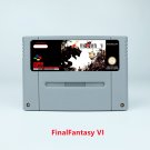 Final Fantasy VI 6 RPG Game EUR version Cartridge for SNES Game Consoles