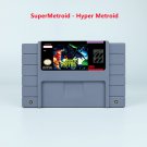 Super Metro Hyper Metro RPG Game USA NTSC version Cartridge for SNES Game Consoles