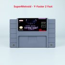 Super Metro Y-Faster 2 Fast RPG Game USA NTSC version Cartridge for SNES Game Consoles