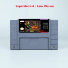 Super Metro Zero Mission RPG Game USA NTSC version Cartridge for SNES Game Consoles