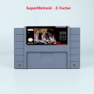 Super Metro Z-Factor RPG Game USA NTSC version Cartridge for SNES Game Consoles