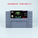 Super Metro Project Base 7.2 RPG Game USA NTSC version Cartridge for SNES Game Consoles