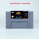 Super Metro Impossible RPG Game USA NTSC version Cartridge for SNES Game Consoles