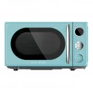 Galanz 0.7 Cu. ft. Retro Countertop Microwave Oven, 700 Watts, Blue