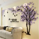 Large Tree Wall Sticker Decal, Purple RIGHT