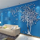 Large Tree Wall Sticker Decal, Silver RIGHT