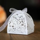 50Pcs 5 Colors Laser Cut Lace Flower Guest Wedding Favors And Gifts Birthday Party Decoration