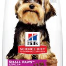 Hill's Science Diet Adult Small Paws Lamb Meal & Rice Recipe Dry Dog Food, 15.5-lb bag