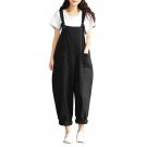 Plus Size 90s Overals for women, Black