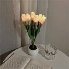 Tulip Lamp Desk Lamp LED, 6 head pink