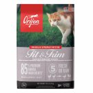 ORIJEN Fit & Trim Support Healthy Weight Fresh & Raw Animal Ingredients Dry Cat Food, 12 lbs.