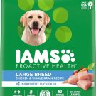 Iams Adult Large Breed Real Chicken High Protein Dry Dog Food, 2 x 38.5-lb bag