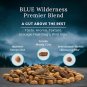 Blue Buffalo Blue Wilderness Premier Blend with Meaty Cuts Senior Chicken Dry Dog Food, 24 lbs.
