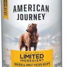 American Journey Limited Ingredient Diet Chicken & Potato Canned Dog Food, 12.5-oz, two case of 24