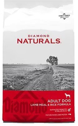 Diamond Naturals Lamb Meal & Rice Formula Adult Dry Dog Food, 2 x 40-lb bag