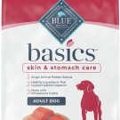 Blue Buffalo Basics Skin & Stomach Care Salmon & Potato Recipe Adult Dry Dog Food, 24-lb bag