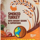 Earthborn Holistic Unrefined Smoked Turkey with Ancient Grains & Superfoods Dry Dog Food, 25-lb