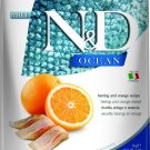 Farmina N&D Ocean Herring & Orange Adult Grain-Free Dry Cat Food, 11-lb bag