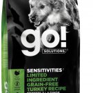 Go! SENSITIVITIES Limited Ingredient Turkey Grain-Free Dry Dog Food, 22-lb bag