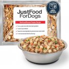 JustFoodForDogs Beef & Russet Potato Frozen Human-Grade Fresh Dog Food, 18-oz pouch, case of 7