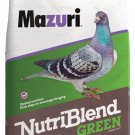 Mazuri Nutriblend Green Pigeon Bird Food, 50-lb bag