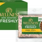Wellness Bowl Boosters Freshly Puppy Frozen Fresh Turkey & Rice Dog Food, 1.75-lb bag, case of 6